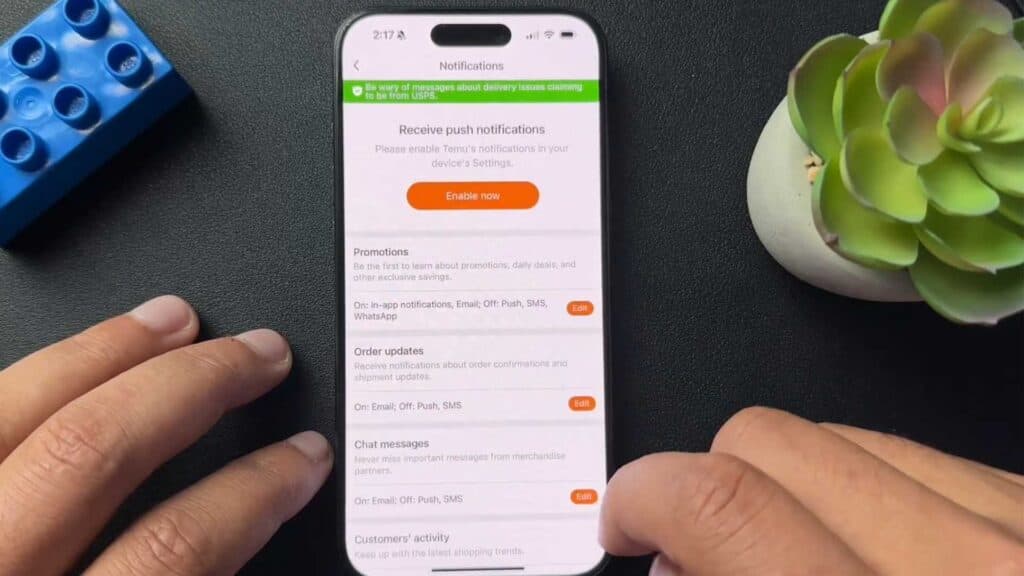How to Stop Excessive Temu Emails and Manage App Notifications