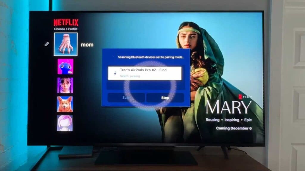 How to Connect Apple AirPods to a Samsung TV