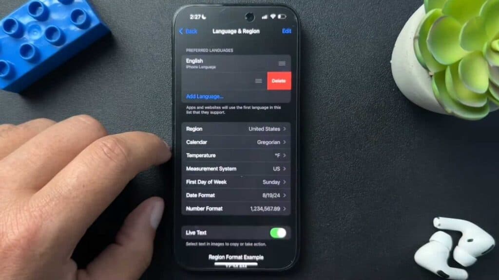 How to Change the Language and Region Settings on Your iPhone