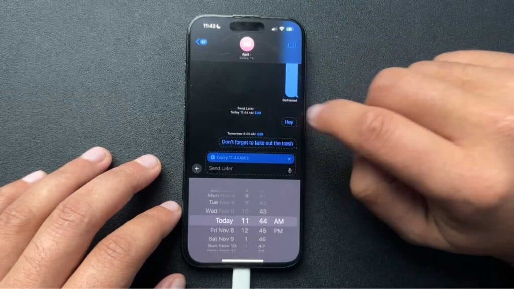 How to Schedule Text Messages on iPhone (iOS 18)