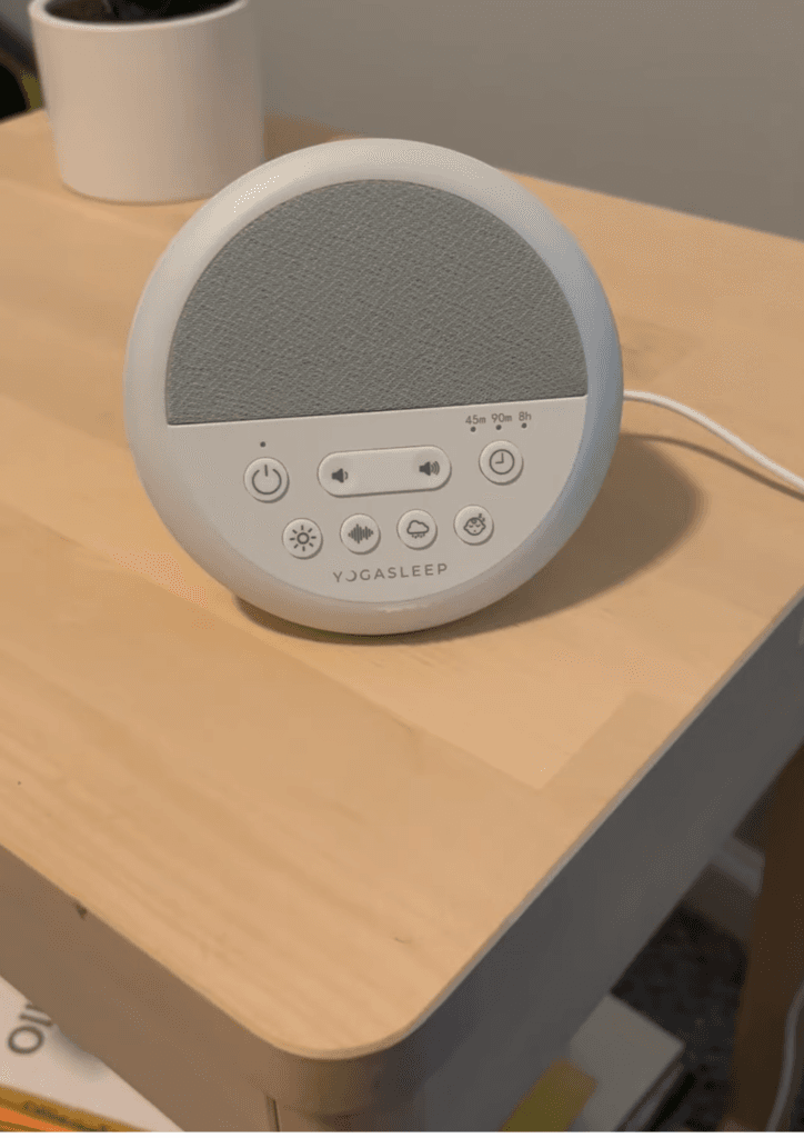 What sounds does the Yoga Baby Sound Machine Make?