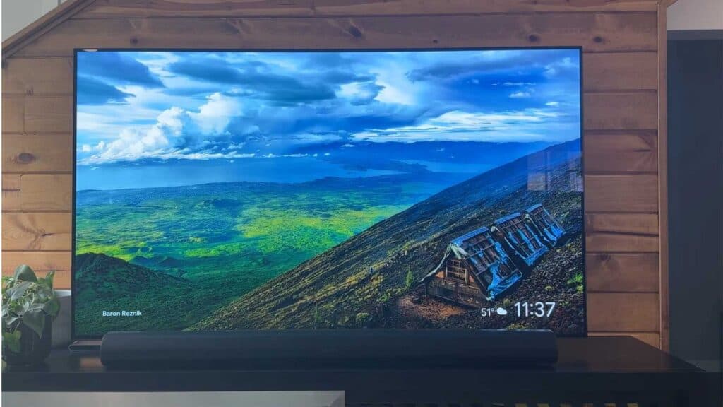 _Turning on LG Voice Guidance with a black screen