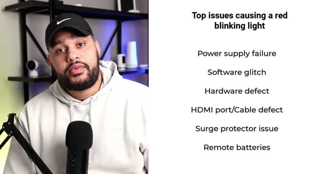 _Samsung TV is blinking red Check this first