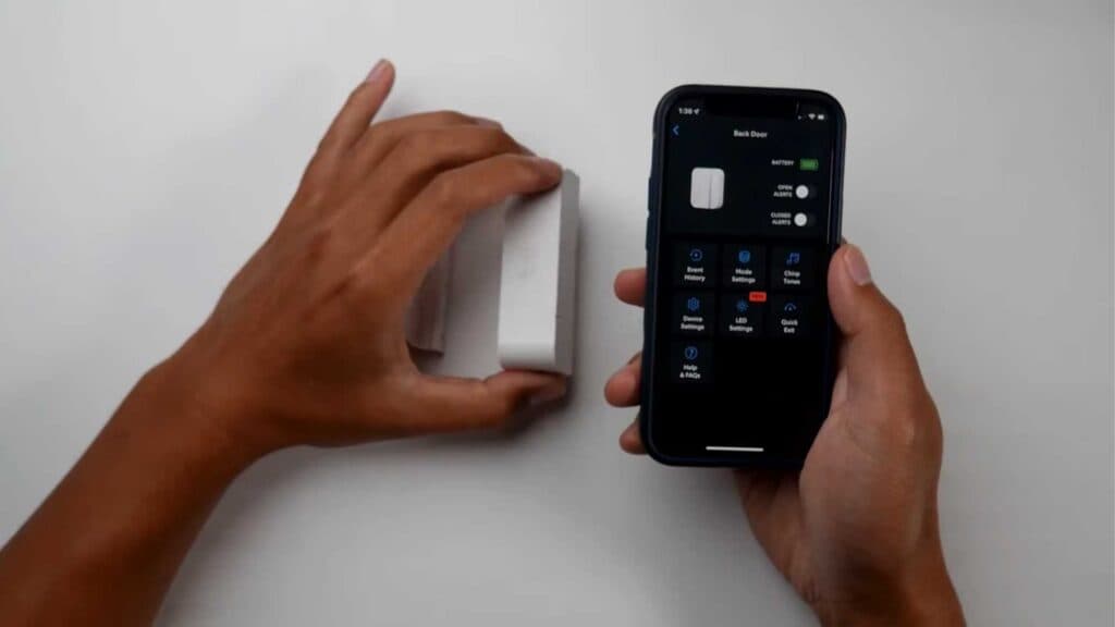 _How to Change Ring Contact Sensor Battery Quick! (Generation 1)
